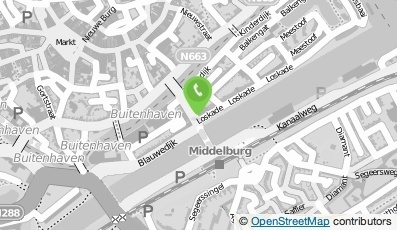 Bekijk kaart van Fletcher Hotel-Restaurant Du Commerce in Middelburg