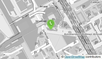 Bekijk kaart van Usg capacity in Amsterdam