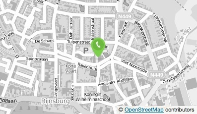 Bekijk kaart van Mooi van Schouten in Rijnsburg