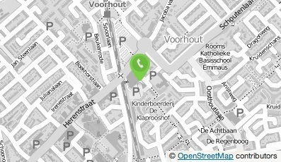 Bekijk kaart van PostNL postkantoor in Voorhout
