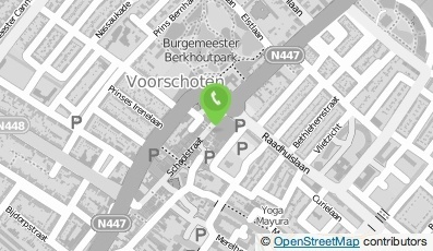 Bekijk kaart van PostNL postkantoor in Voorschoten