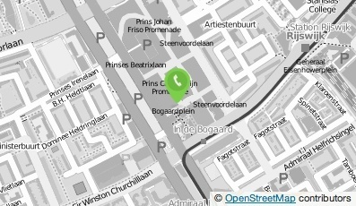 Bekijk kaart van PostNL postkantoor in Rijswijk (Zuid-Holland)