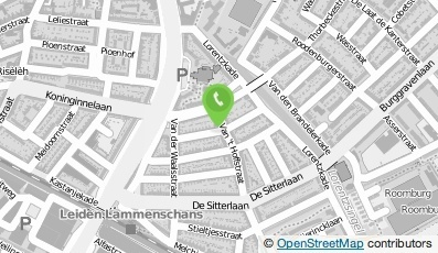 Bekijk kaart van PostNL postkantoor in Leiden