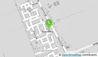Bekijk kaart van PostNL postkantoor in Zevenhoven