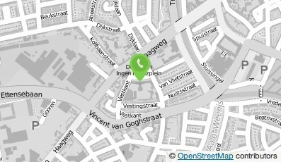 Bekijk kaart van De Rooi Pannen afdeling Toerisme/Recreatie in Breda
