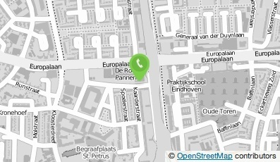 Bekijk kaart van De Rooi Pannen in Eindhoven
