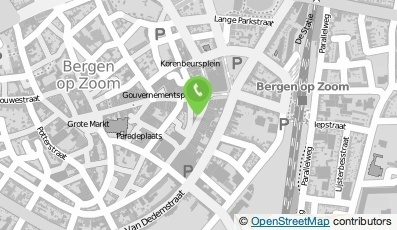 Bekijk kaart van Street One in Bergen op Zoom
