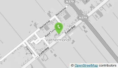 Bekijk kaart van Consultatiebureau in Valthermond