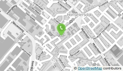 Bekijk kaart van PostNL postkantoor in Honselersdijk