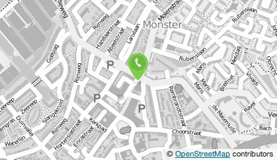 Bekijk kaart van PostNL postkantoor in Monster