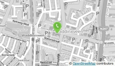 Bekijk kaart van PostNL postkantoor in Waddinxveen