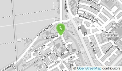 Bekijk kaart van PostNL postkantoor in Zevenhuizen (Zuid-Holland)