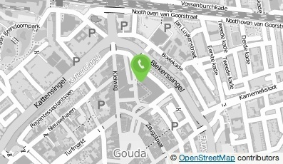 Bekijk kaart van PostNL postkantoor in Gouda