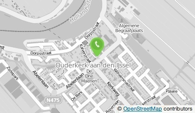 Bekijk kaart van PostNL postkantoor in Ouderkerk aan den Ijssel