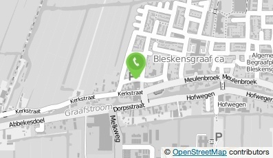 Bekijk kaart van PostNL postkantoor in Bleskensgraaf