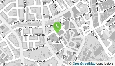Bekijk kaart van PostNL postkantoor in Ridderkerk