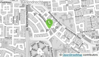 Bekijk kaart van PostNL postkantoor in Barendrecht