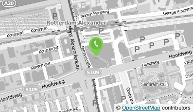 Bekijk kaart van PostNL postkantoor in Rotterdam