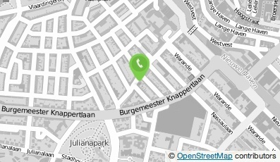 Bekijk kaart van PostNL postkantoor in Schiedam