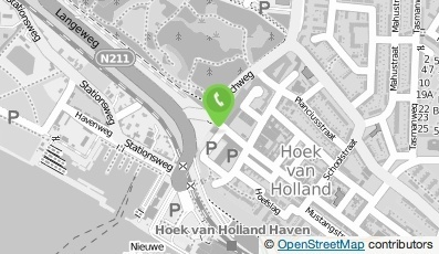 Bekijk kaart van PostNL postkantoor in Hoek Van Holland