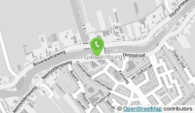 Bekijk kaart van PostNL postkantoor in Giessenburg