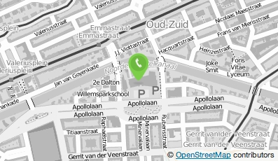 Bekijk kaart van Hilton Amsterdam in Amsterdam