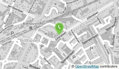 Bekijk kaart van PostNL postkantoor in Bilthoven