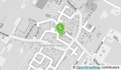 Bekijk kaart van PostNL postkantoor in Nijkerkerveen