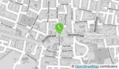 Bekijk kaart van PostNL postkantoor in Scherpenzeel (Gelderland)
