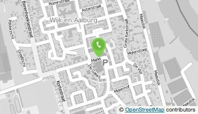 Bekijk kaart van PostNL postkantoor in Wijk en Aalburg