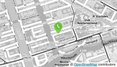 Bekijk kaart van GGD in Amsterdam