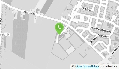 Bekijk kaart van PostNL postkantoor in Woudrichem