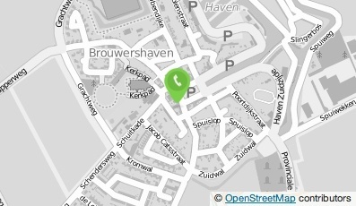 Bekijk kaart van PostNL postkantoor in Brouwershaven