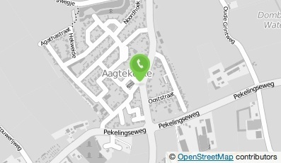 Bekijk kaart van PostNL postkantoor in Aagtekerke