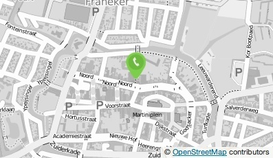 Bekijk kaart van Banketbakkerij Dick van der Veen in Franeker