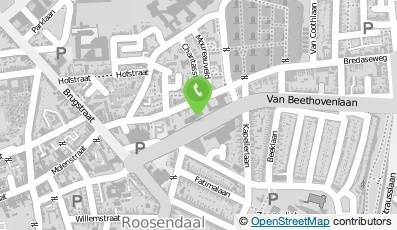 Bekijk kaart van Kellebeek College in Roosendaal