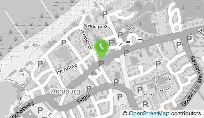 Bekijk kaart van Dockers in Domburg