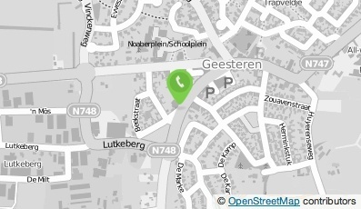 Bekijk kaart van Interieurverzorging Veldhuis in Geesteren (Overijssel)