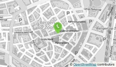 Bekijk kaart van Manfield in Bergen op Zoom