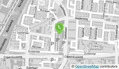 Bekijk kaart van Eye Wish Groeneveld in Dordrecht