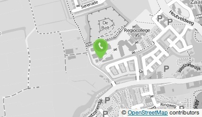 Bekijk kaart van Regio College Hoofdkantoor in Zaandam