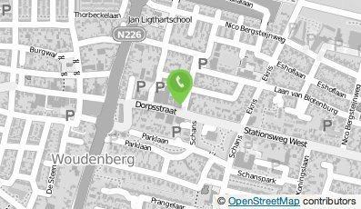 Bekijk kaart van Binnen Brouwer in Woudenberg