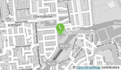 Bekijk kaart van Zadkine in Schoonhoven