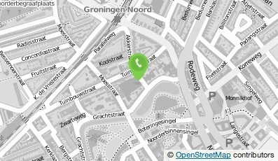 Bekijk kaart van Hanzehogeschool Groningen in Groningen