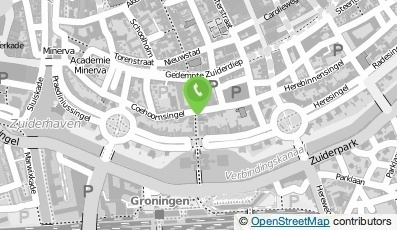 Bekijk kaart van HBO Nederland in Groningen