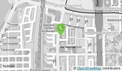 Bekijk kaart van Hogeschool IPABO Amsterdam in Amsterdam