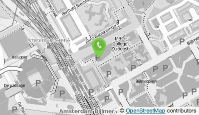 Bekijk kaart van Hogeschool van Amsterdam in Amsterdam
