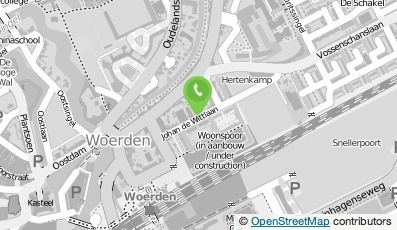 Bekijk kaart van ROC Midden Nederland in Woerden