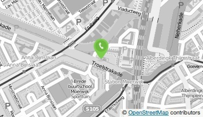 Bekijk kaart van Boedelbak verhuurlocatie in Den Haag