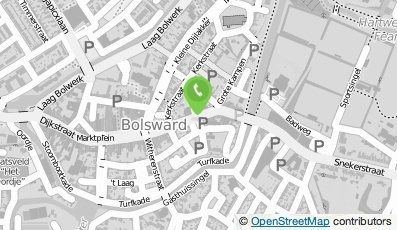Bekijk kaart van Bent in Bolsward